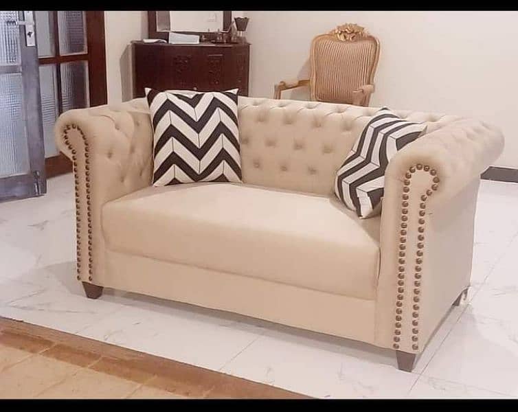 corner sofa set ,4 seater sofa set, Chesterfield sofa, complete set 15