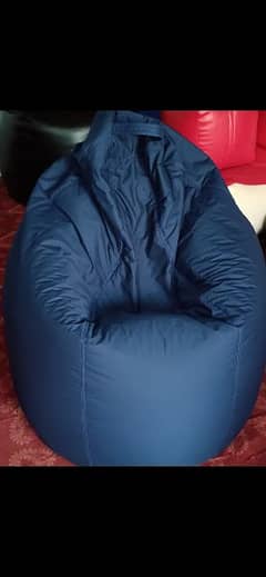 Plain parachute bean bag / sofa cum bed bean bag