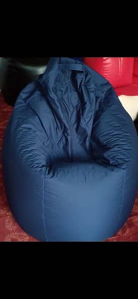 Plain parachute bean bag / sofa cum bed bean bag 0