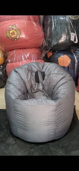 Plain parachute bean bag / sofa cum bed bean bag 1