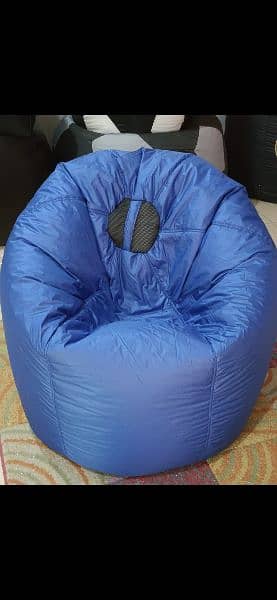 Plain parachute bean bag / sofa cum bed bean bag 2