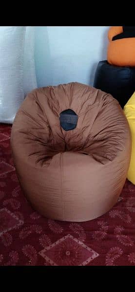 Plain parachute bean bag / sofa cum bed bean bag 6