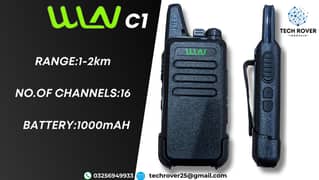 Walkie Talkie | Wireless Set Official  WLN C1 /Two Way Radio