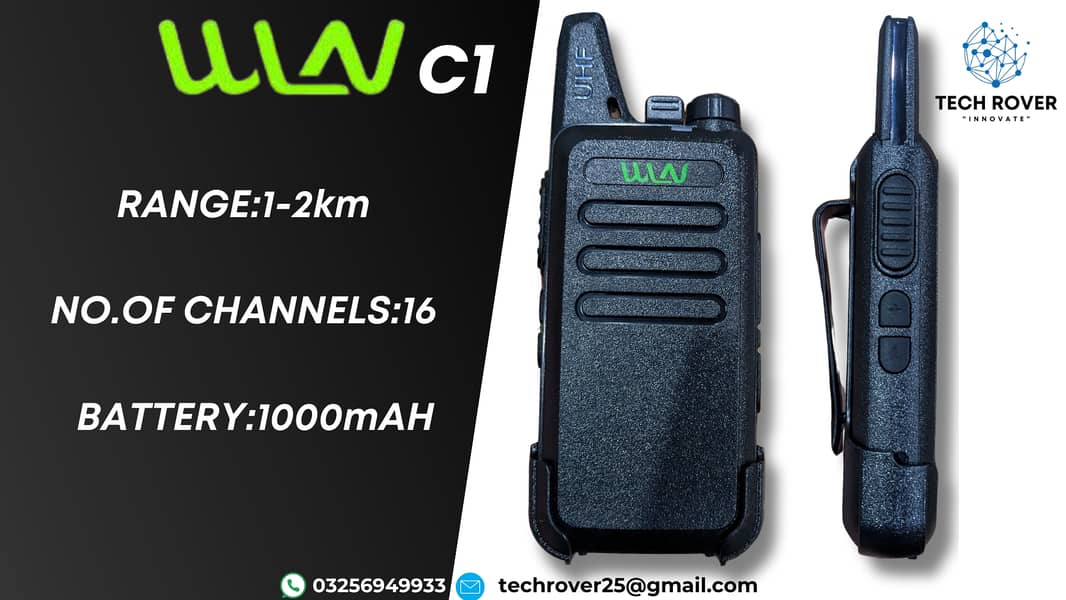 Walkie Talkie | Wireless Set Official  WLN C1 /Two Way Radio 0