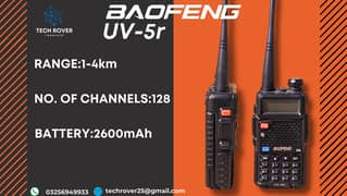 Walkie Talkie | Wireless Set  Bf UV-5R Two Way Radio