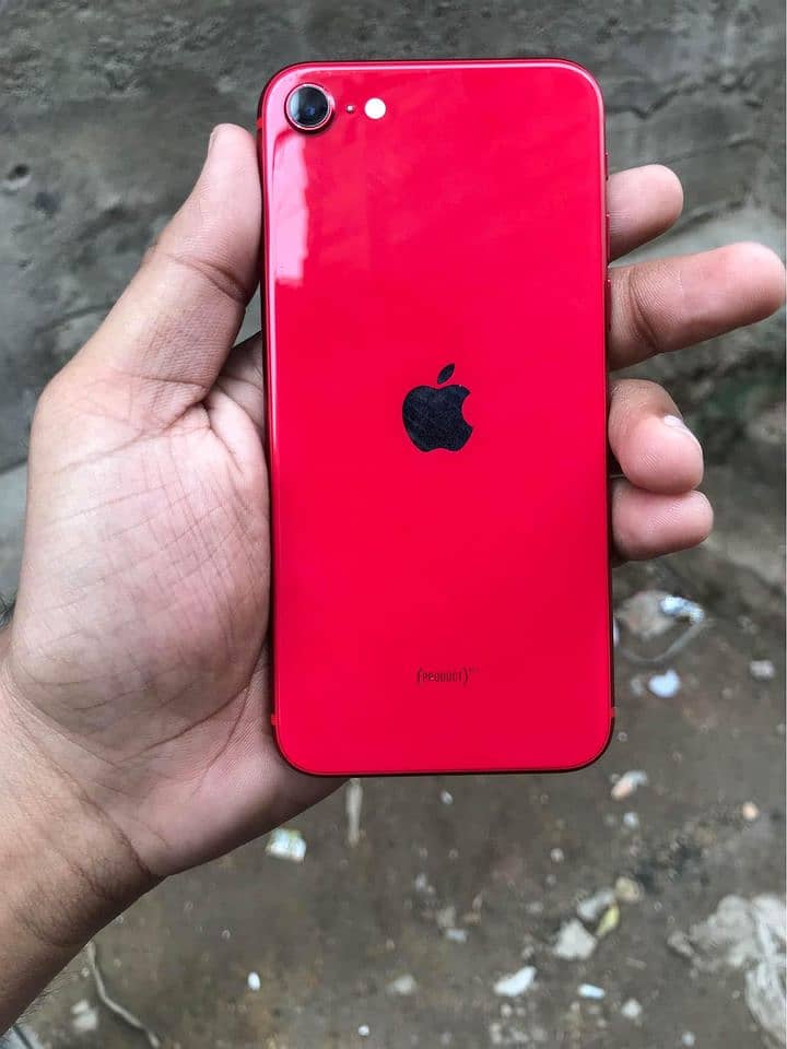 Iphone SE 2020 64 GB Red Non Active 6