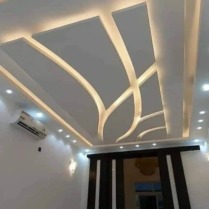 Roof Ceiling/Gypsum Ceiling/Plastir of paris/pop ceiling/fancy ceiling 12