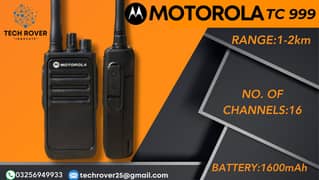 Walkie talkie ,Motorola, kenwood Samsung | Wirless Set |Motrola Tc999