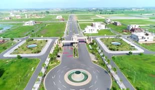 Ideal 20 Marla Residential Plot Available In Royal Palm City - Block B, Gujranwala