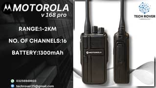 Walkie talkie ,Motorola, kenwood | Wirless Set |Motrola V168 pro