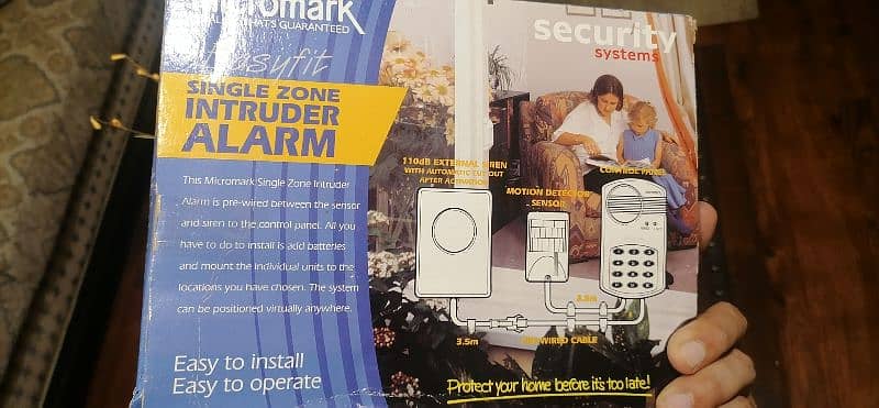 Box pack security alarm system 3