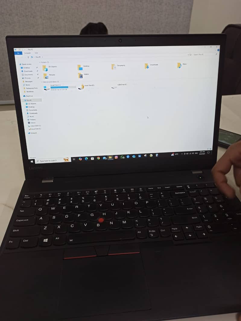 Thinkpad Core i7 6th gen T570 With Fingerprint 16