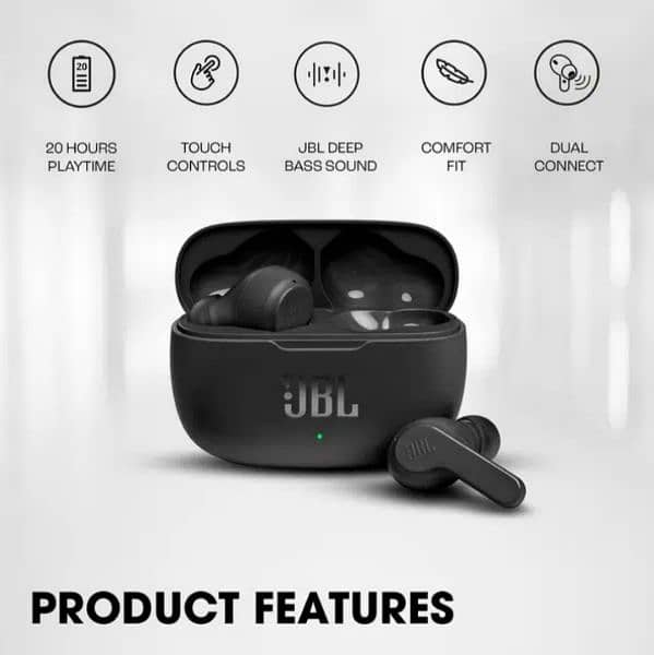 JBL WAVE 200 (100% ORIGINAL--Authentic Product) Airbuds, #Earbud 2