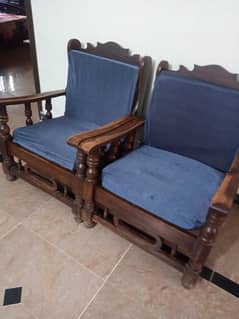 two single sofa set