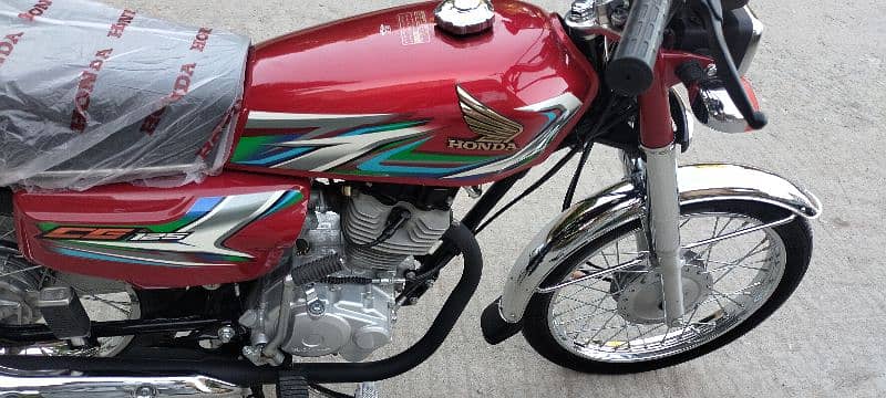 Honda CG125 model 2023 Rawalpindi number 03341511728 7