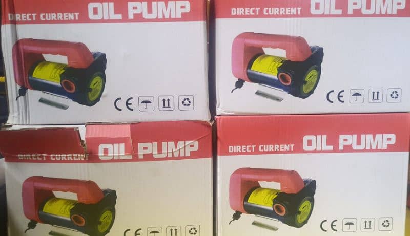 Heavy Duty Diesel or Oil Pump 12V Use with Battery 1