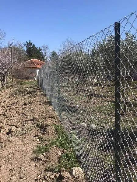 Steel Security Chainlink Fence 10