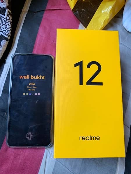 realme 12 4g box pack 3