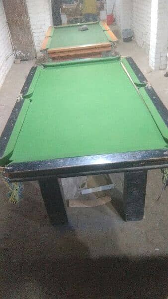 2 snooker table for sale size 4/7 8