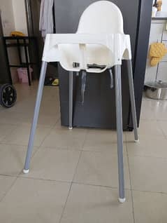 IKEA high chair with table for kids