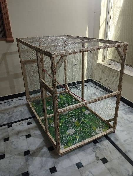 imported wood cage 1