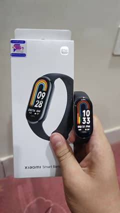 mi band 8 not with 9 straps and box