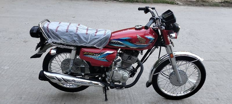 Honda CG125 model 2024 Rawalpindi number 4