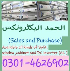 Ac Sale & Purchase / Split Ac / Window Ac / Inverter