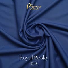 Mens Unstitched Royal Boski Available In All Colours.