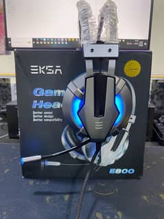 ESKA E800 gaming headphone delivery available not used brand new