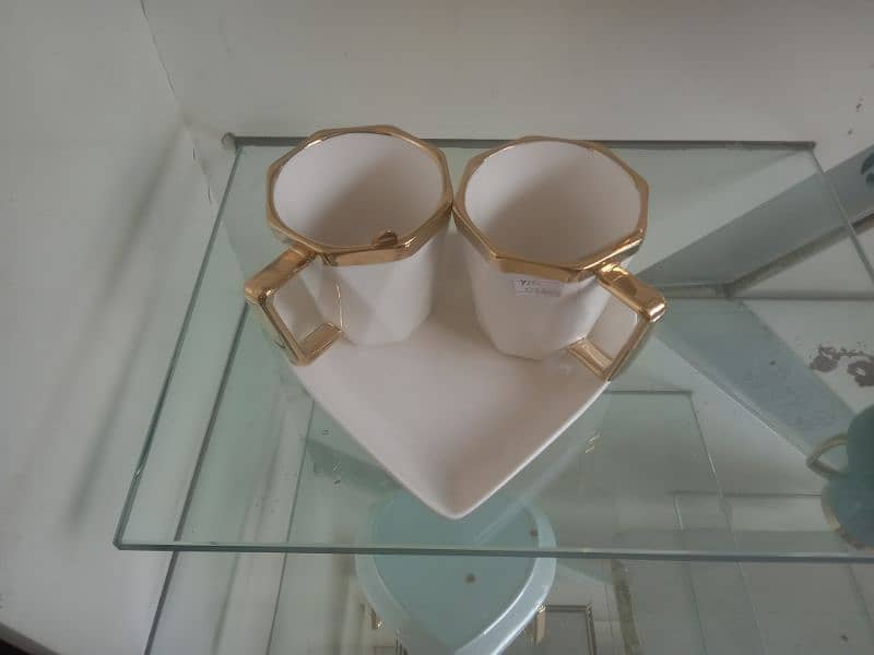 Couple Heart Tea set 4