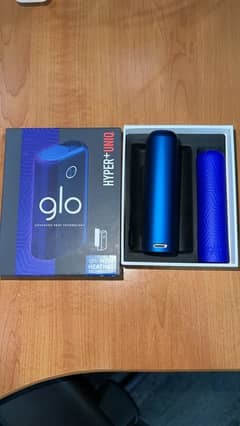 Glo Hyper+Uniq Electric with 4 packets Neo Blueberry switch (Heats)