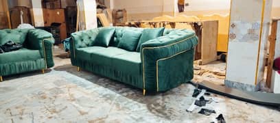 luxury chesterfield sofa set 6 seater 15000 per seat