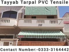 Folding Tarpal | Pvc Tensile Shades | Green Net | Waterproof Tarpal