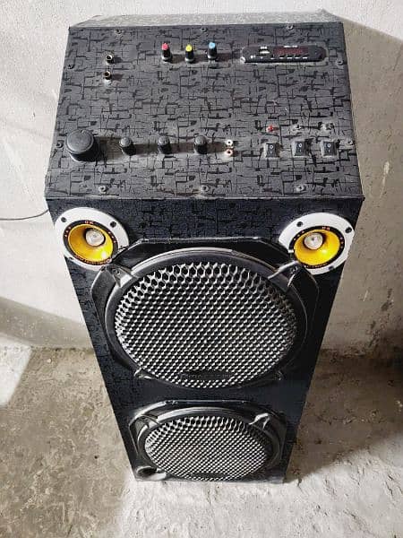 D J sound system 12"×2 3