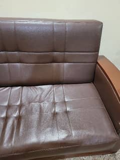 2 seater leather sofa