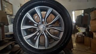 Alloy Rims with Tyres