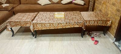 3 pice center table for sell