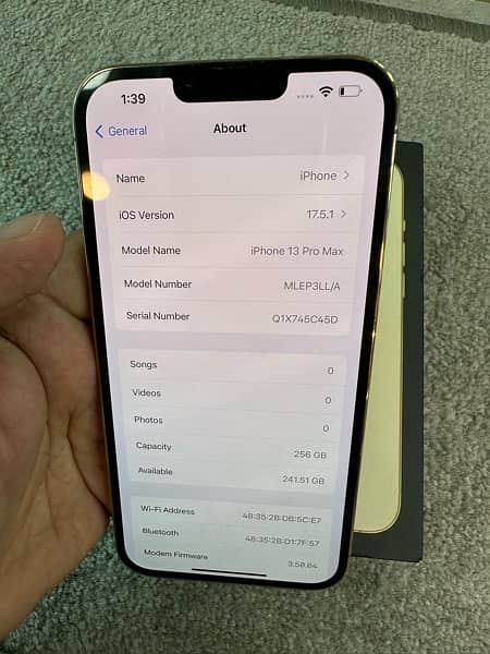 iPhone 13 Pro Max 256GB PTA 3