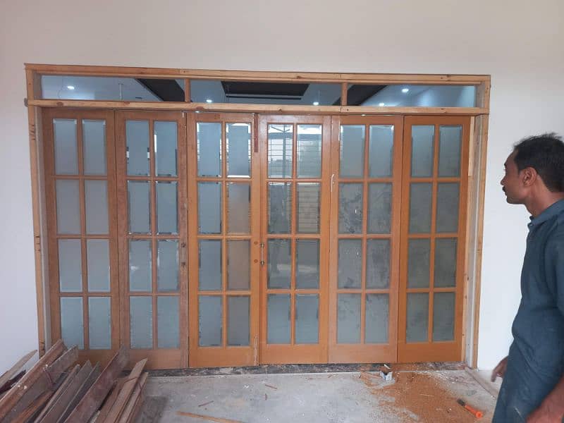 Door/glass door/ partition/ Dayar wood door 1