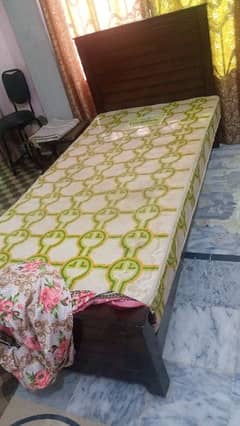 single bed with ortho mattress