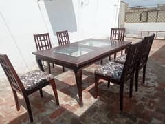 dining table with 6 seats