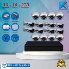 4 CCTV Camera 1080p Full-HD Day & Night Vision Waterproof