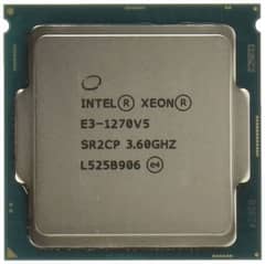 intel xeon e3 1270 v5