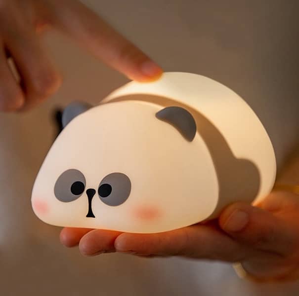 wholesale rates guaranteed  | silicone cutest panda lamp  | 8