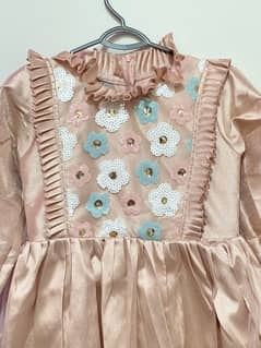 lili kids frock made in KSA 10years and 5 years availabale