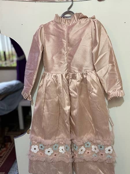 lili kids frock made in KSA 10years and 5 years availabale 4