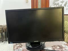 gaming PC with LCD 24 inch 2 gb graphic card Nvidia