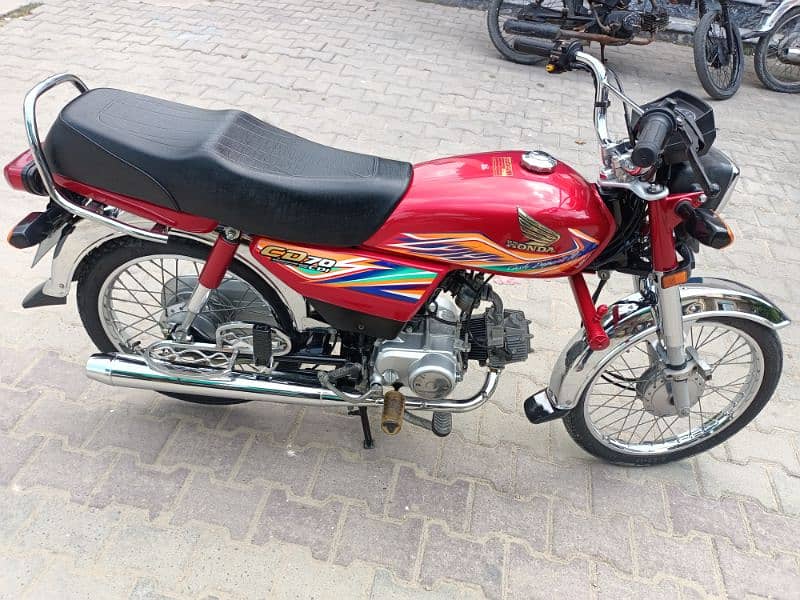 HONDA CD 70 new condition 2020 1