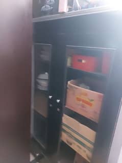 wooden cupboard and Showcase